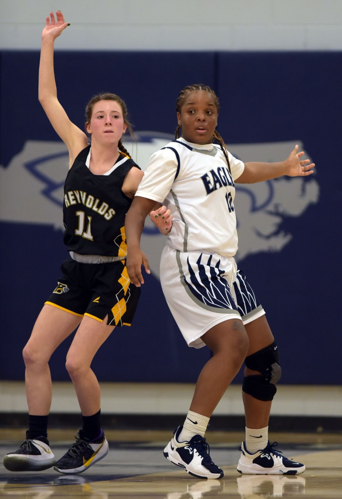 Reynolds East Forsyth girls basketball